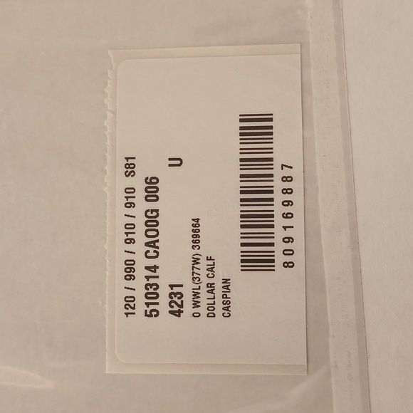 Gucci Caspian Blue Chain Wallet - Picture 11 of 11